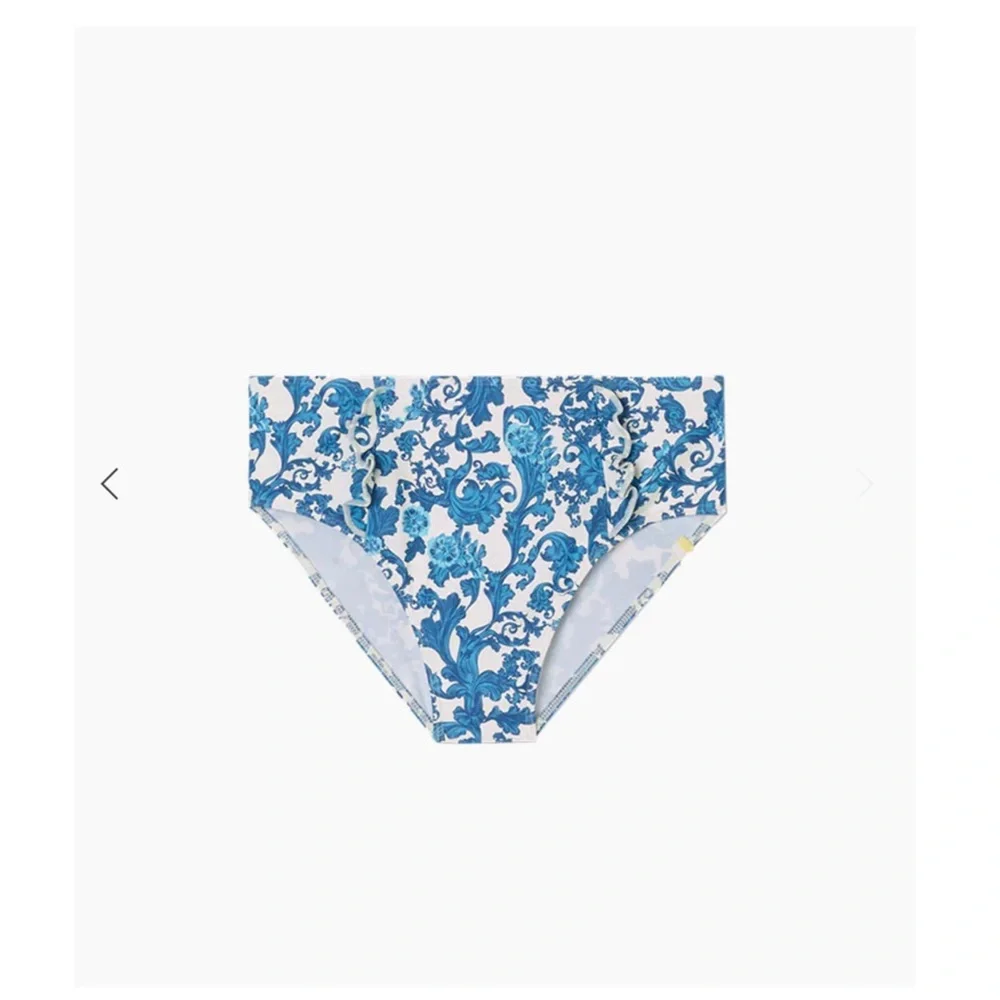New Summersalt x Mestiza The Ruffle High Leg High Rise Bikini Bottom Size 10